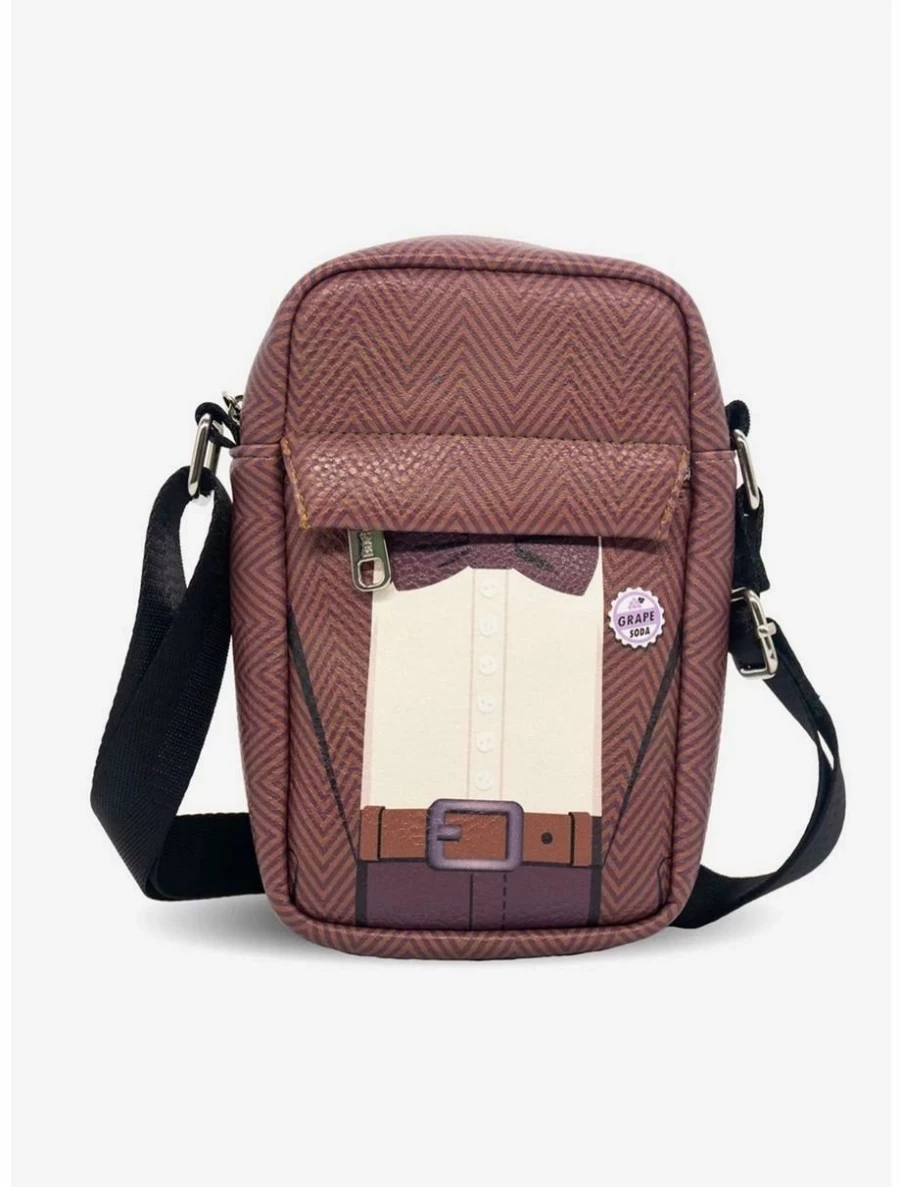 Disney Pixar Up Carl's Suit Character Crossbody Bag - Official BoxLunch Exclusive