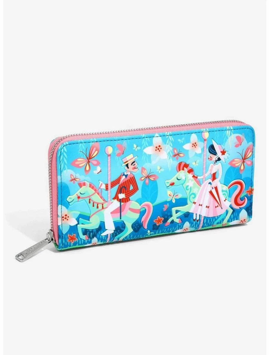 Loungefly Mary Poppins & Bert Character Wallet – Official Disney BoxLunch Exclusive