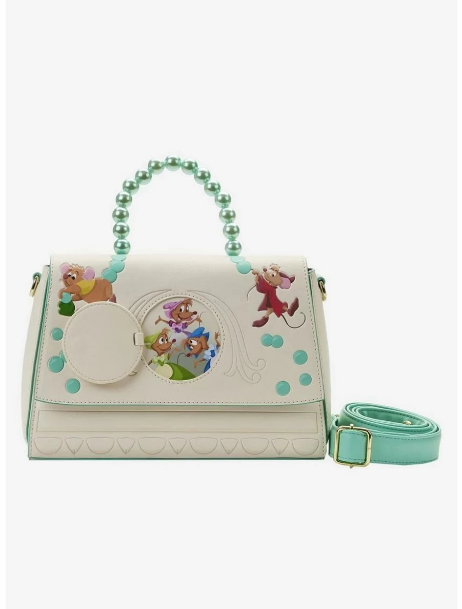 Disney Cinderella Mice Themed Loungefly Boxlunch Exclusive Handbag for Women