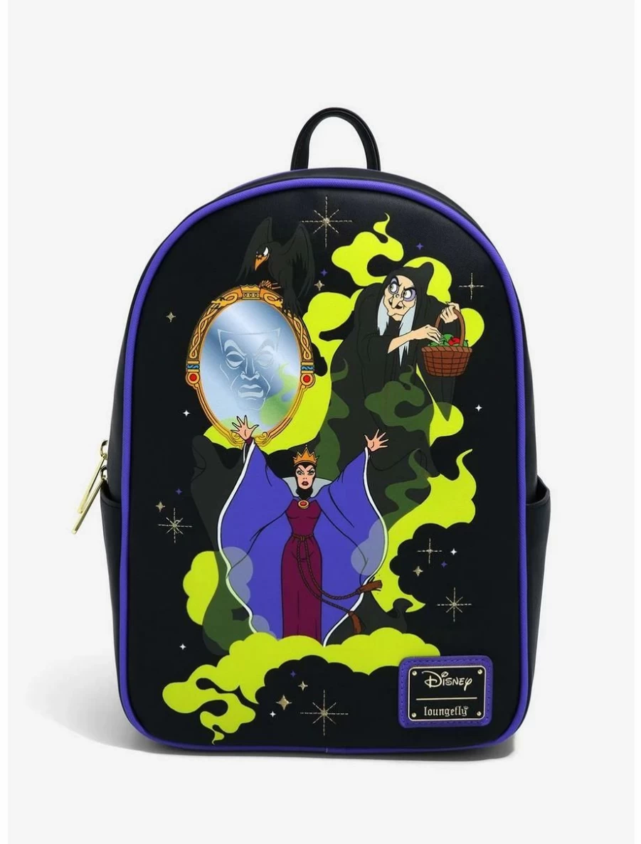 Loungefly Disney Evil Queen Mini Backpack - Snow White & Seven Dwarfs - BoxLunch Exclusive