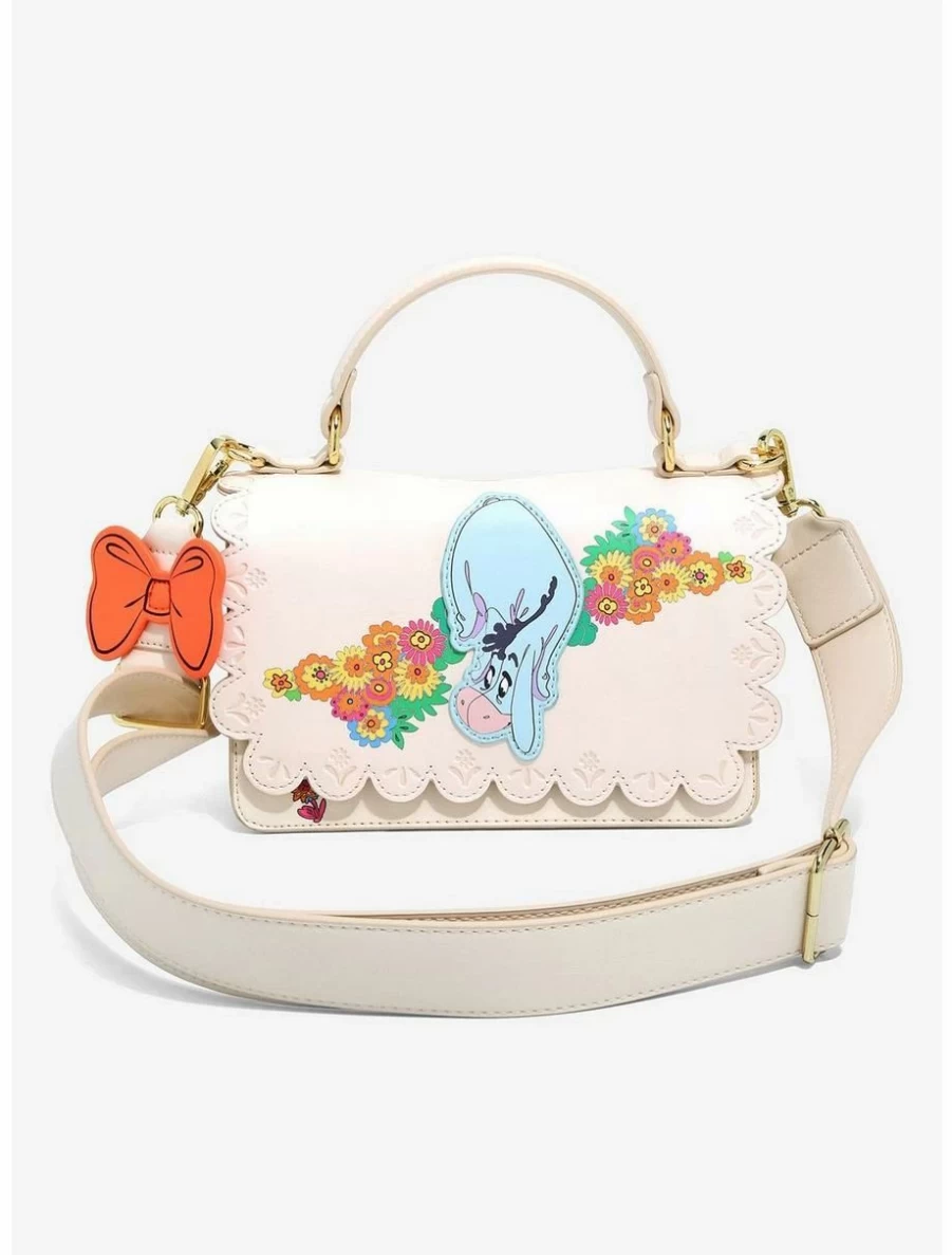 Loungefly Disney Winnie The Pooh Eeyore Floral Crossbody Bag - BoxLunch Exclusive Handbag