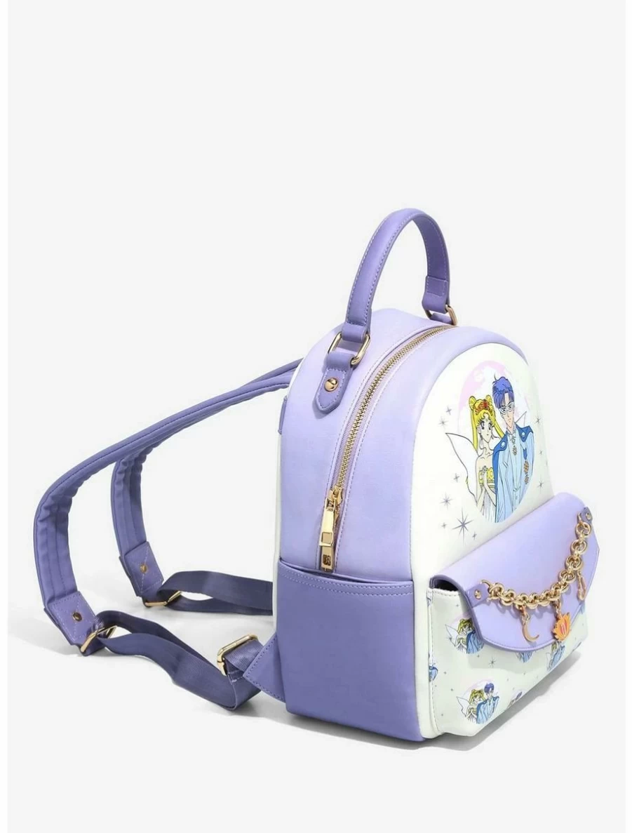 "Pretty Guardian Sailor Moon Neo Queen Serenity & King Endymion Mini Backpack - BoxLunch Exclusive Anime Merchandise"