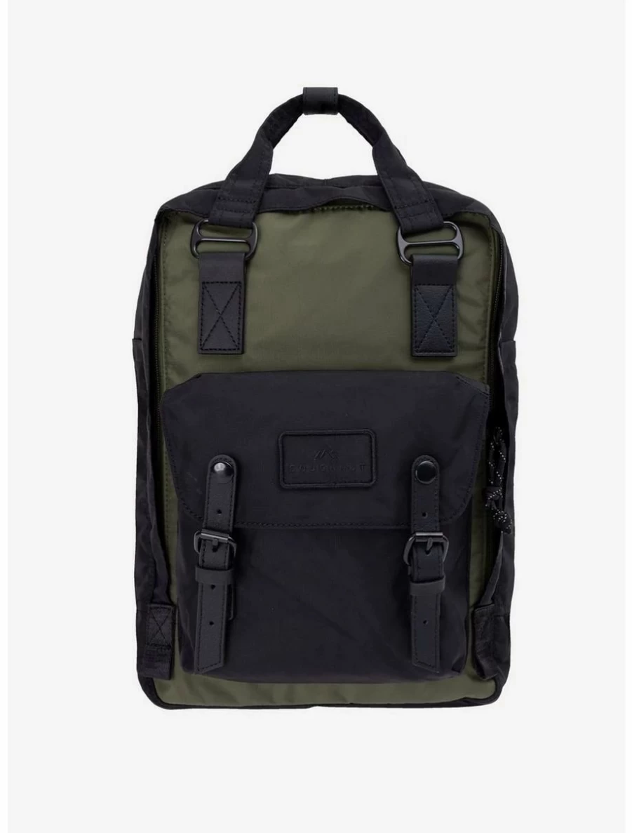 "Go Wild Black X Army Large Backpack - Stylish Doughnut Macaroon Design for Everyday Use"