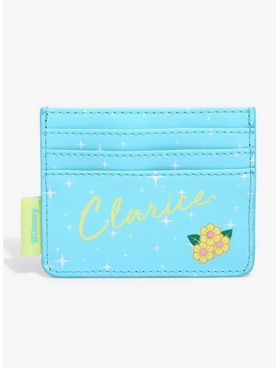 Loungefly Disney Chip 'N' Dale Clarice Sparkle Card Wallet BoxLunch Exclusive