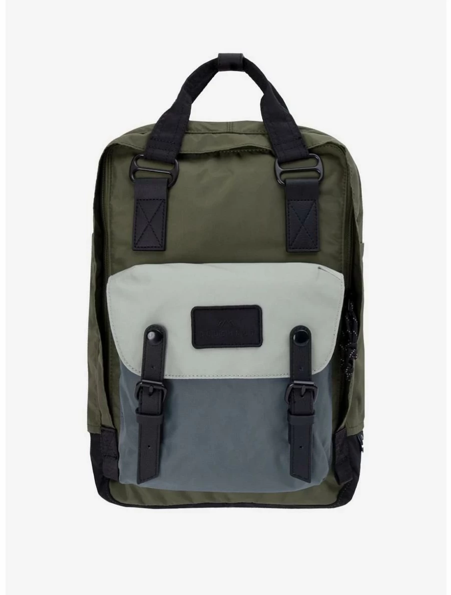 "Go Wild Army X Grey Large Backpack – Stylish Doughnut Macaroon Design for Everyday Use"