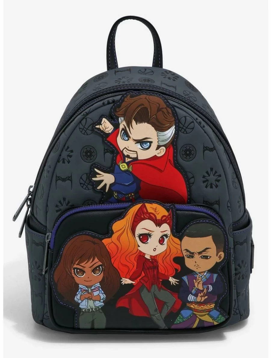Loungefly Marvel Doctor Strange Multiverse of Madness Chibi Mini Backpack Exclusive BoxLunch