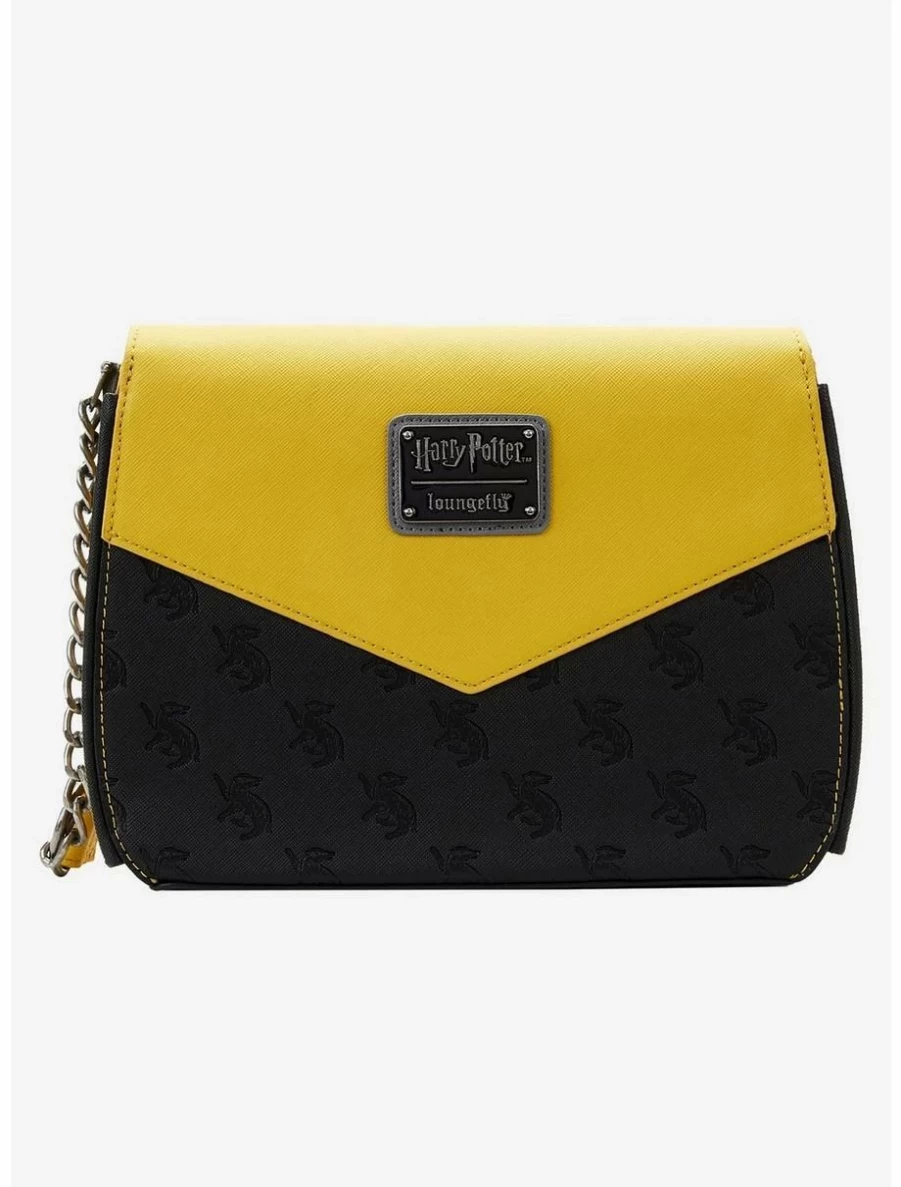 Loungefly Harry Potter Hufflepuff Crossbody Bag - Official BoxLunch Exclusive