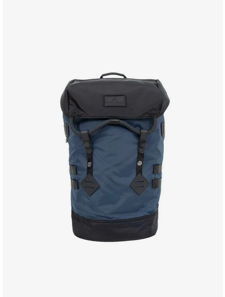 "BoxLunch Exclusive Wild Doughnut Print Colorado Backpack in Black and Navy"