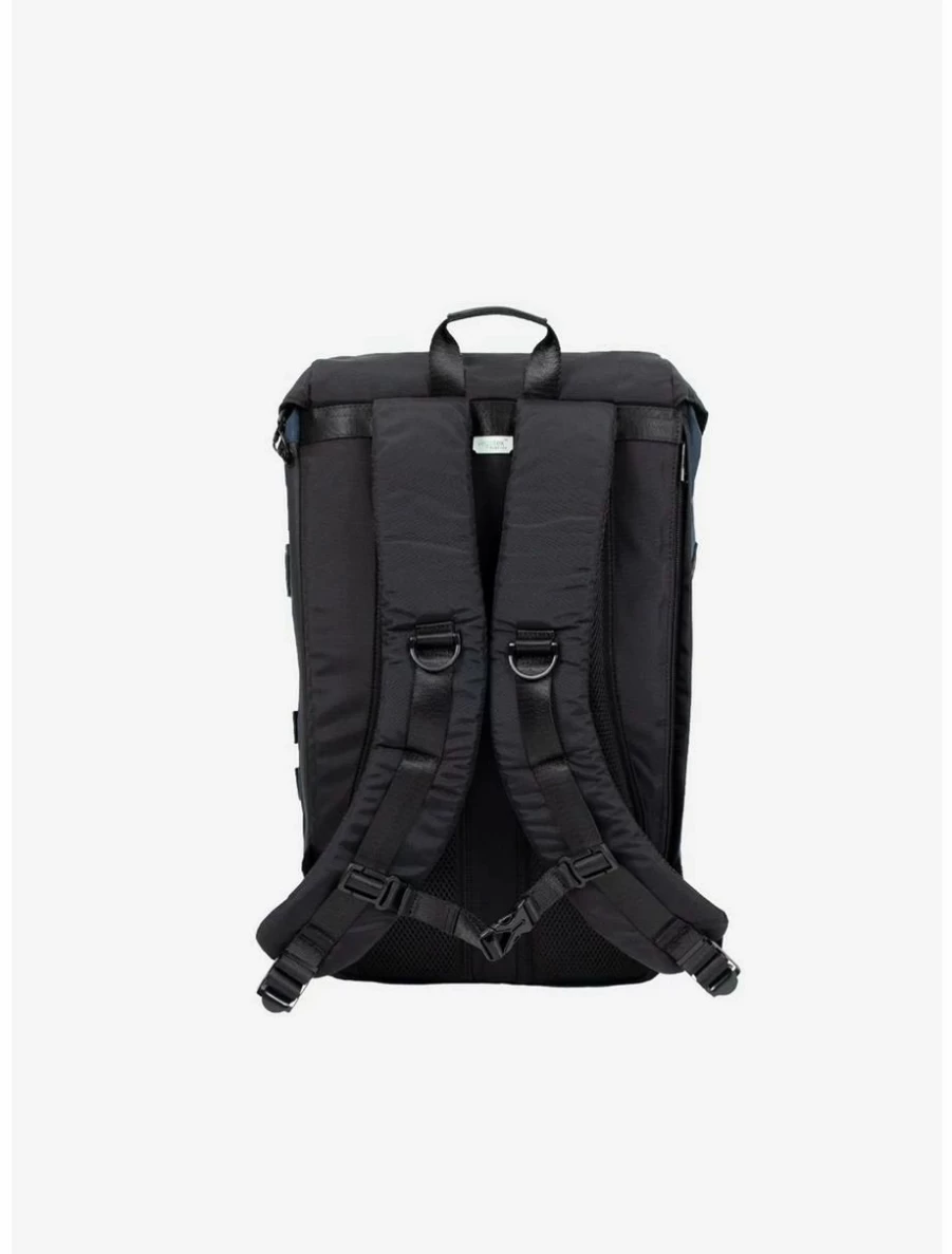 "BoxLunch Exclusive Wild Doughnut Print Colorado Backpack in Black and Navy"